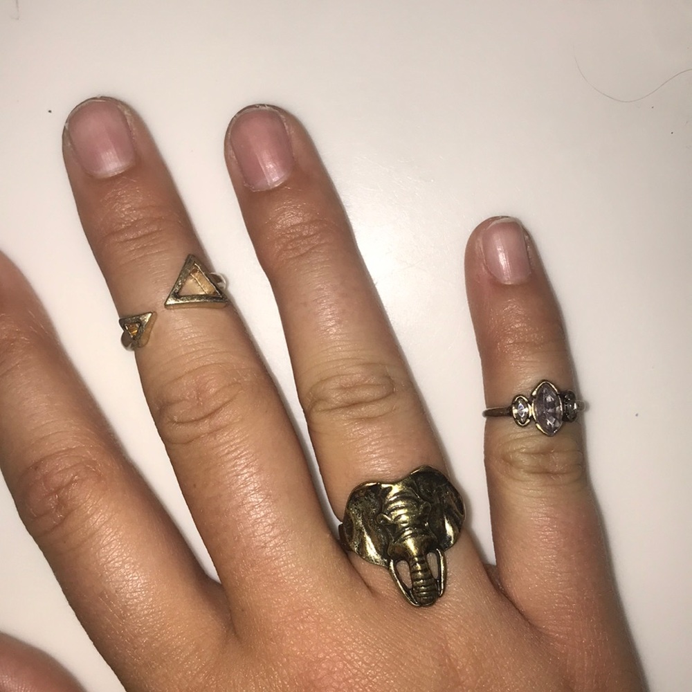 Three Set Rings